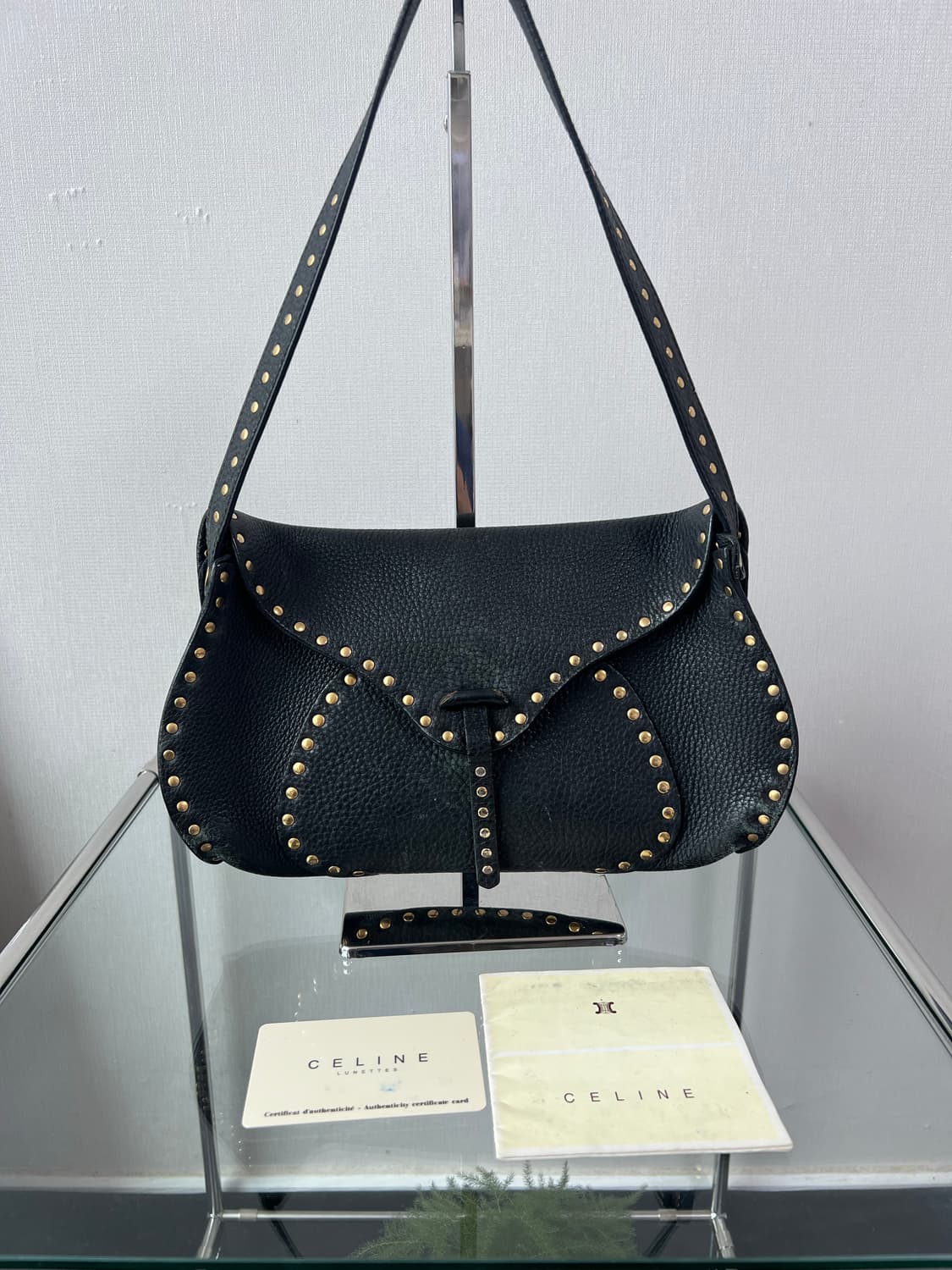셀린느 Y2K 마카담 스터드 숄더백 상품이미지3