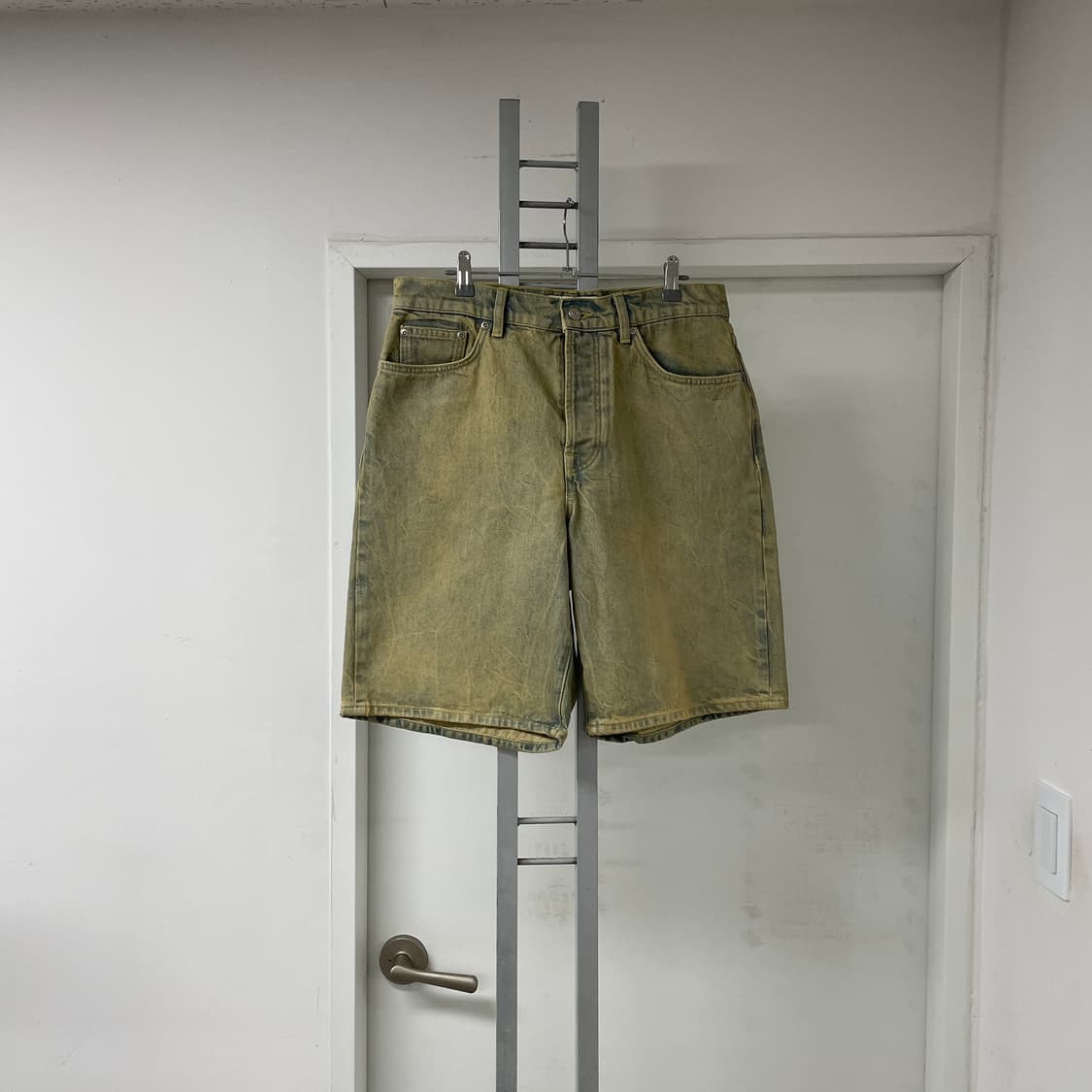 스투시 데님 빅올 비치 워시 데님 반바지 30 상품이미지5