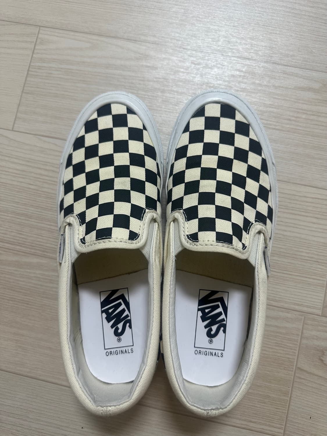 반스 볼트 og 체커보드 슬립온 235 (us7) 상품이미지3