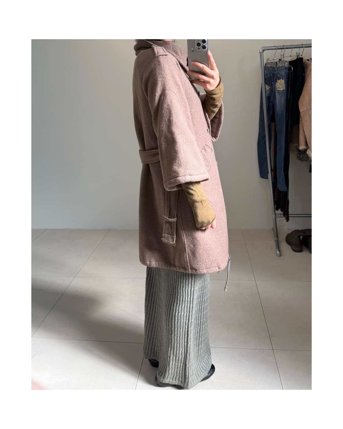 빈티지 울 코트 상품이미지2