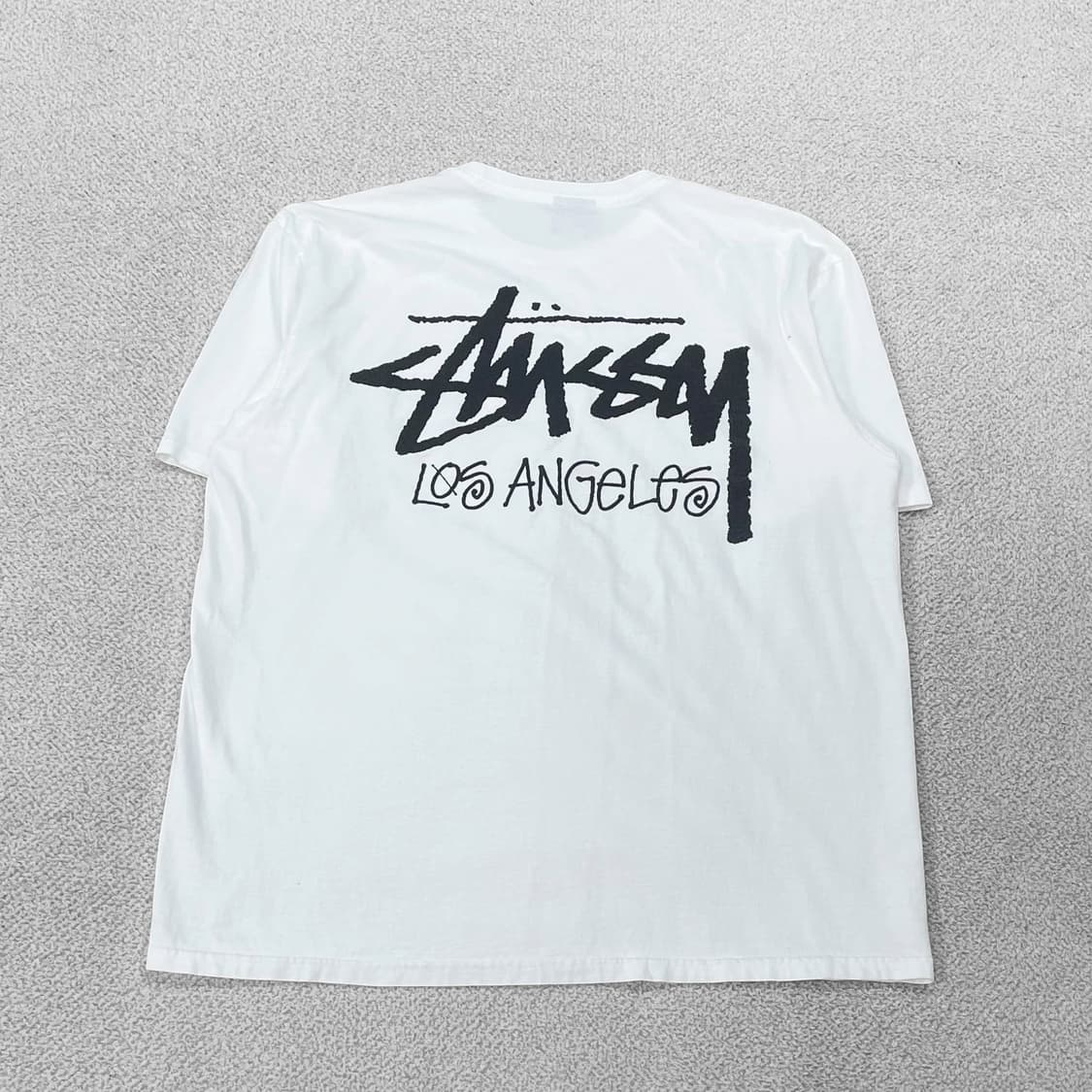스투시 Stussy 로스엔젤레스 반팔티 화이트 상품이미지1