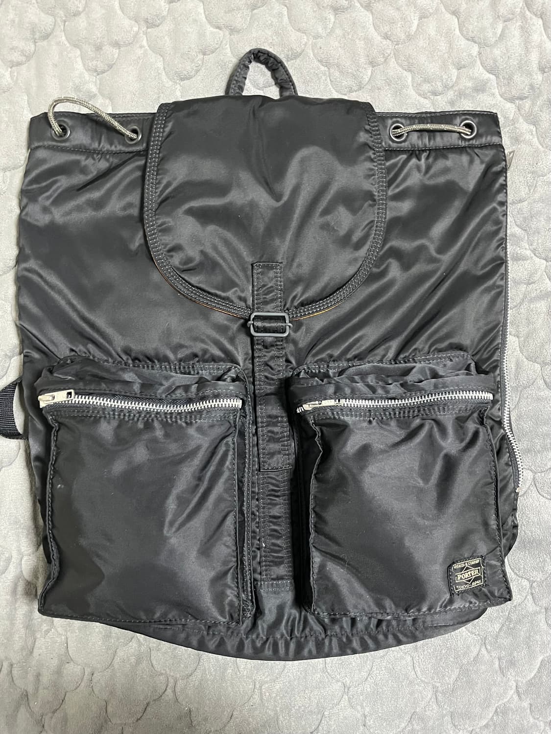 Porter 요시다 포터 탱커 지퍼백팩  럭색 블랙 상품이미지1