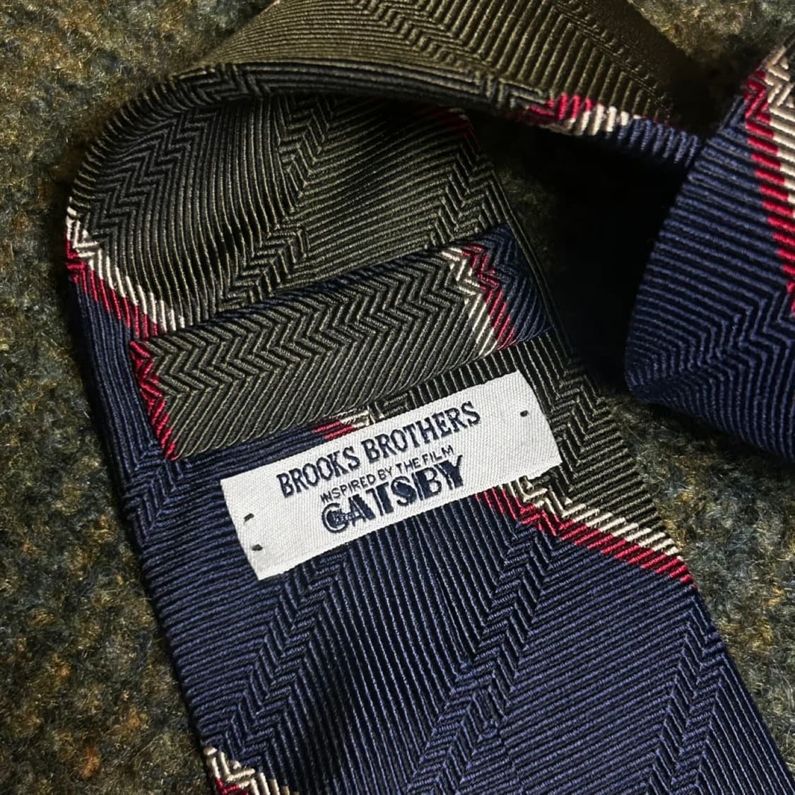 브룩스 브라더스x위대한 개츠비_레지멘탈 넥타이 상품이미지2