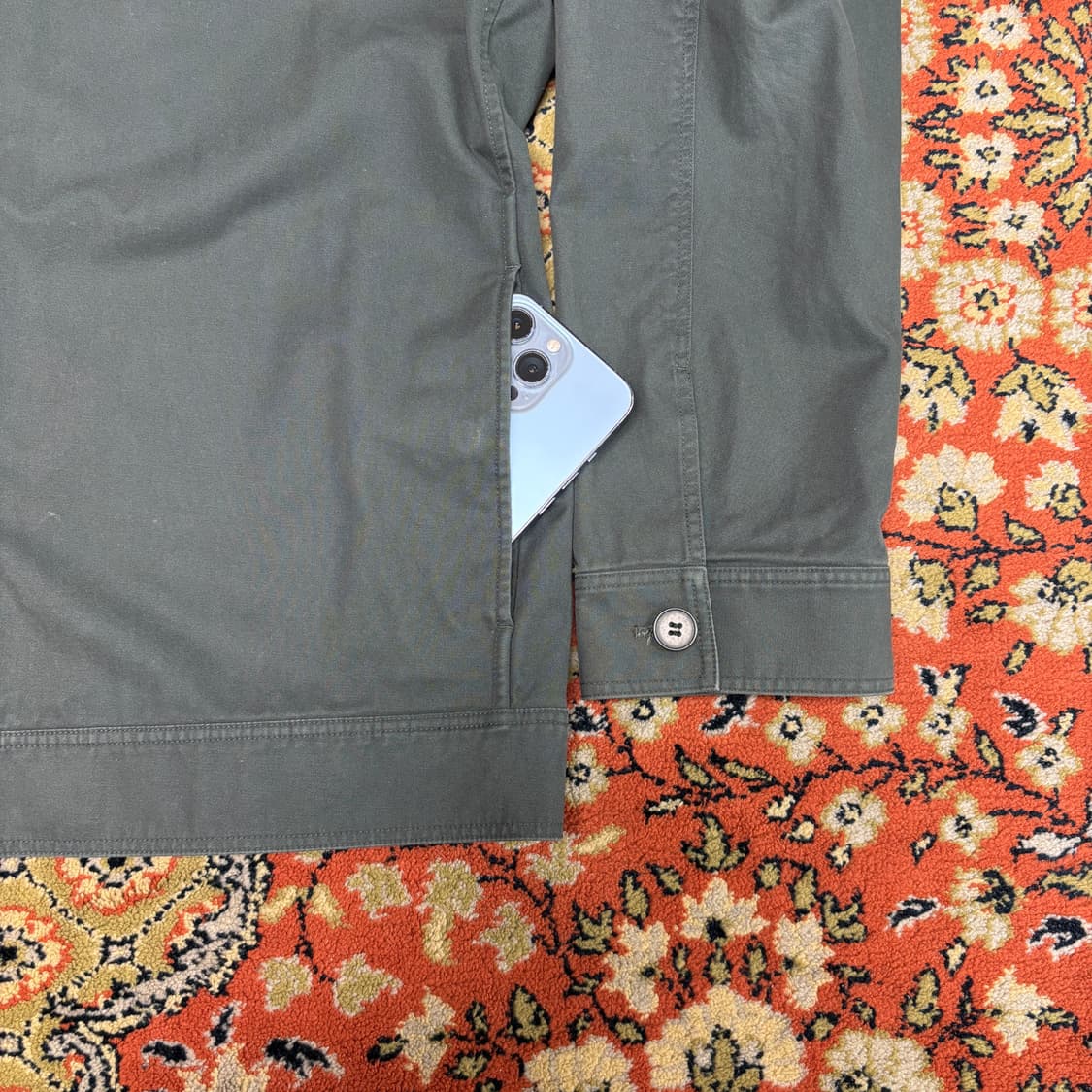 [M] 코스 그린 미니멀 자켓 상품이미지5