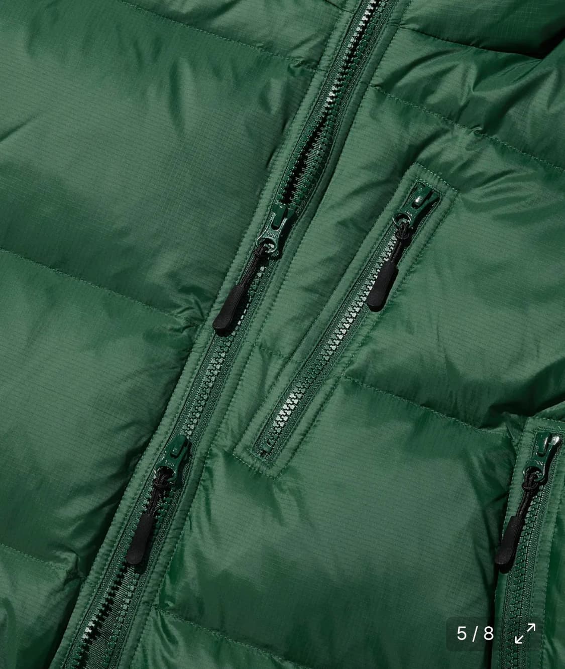 아웃스탠딩 마운틴 다운 파카 그린 상품이미지5