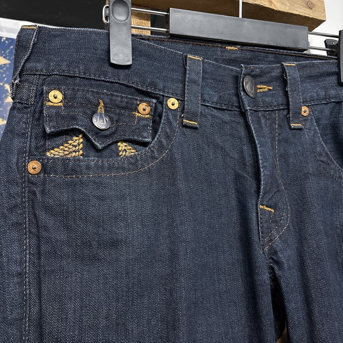 00s 트루릴리전 미국생산 리키 슈퍼T 스티치 데님팬츠 N908 상품이미지5