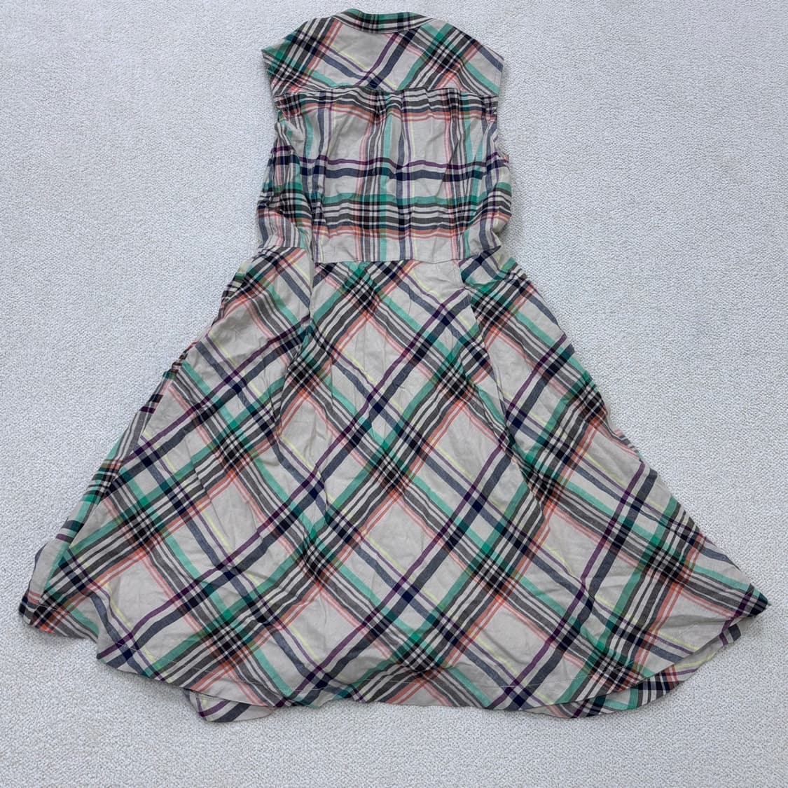 95-165 헤지스 체크 셔츠 원피스 0416E 상품이미지2