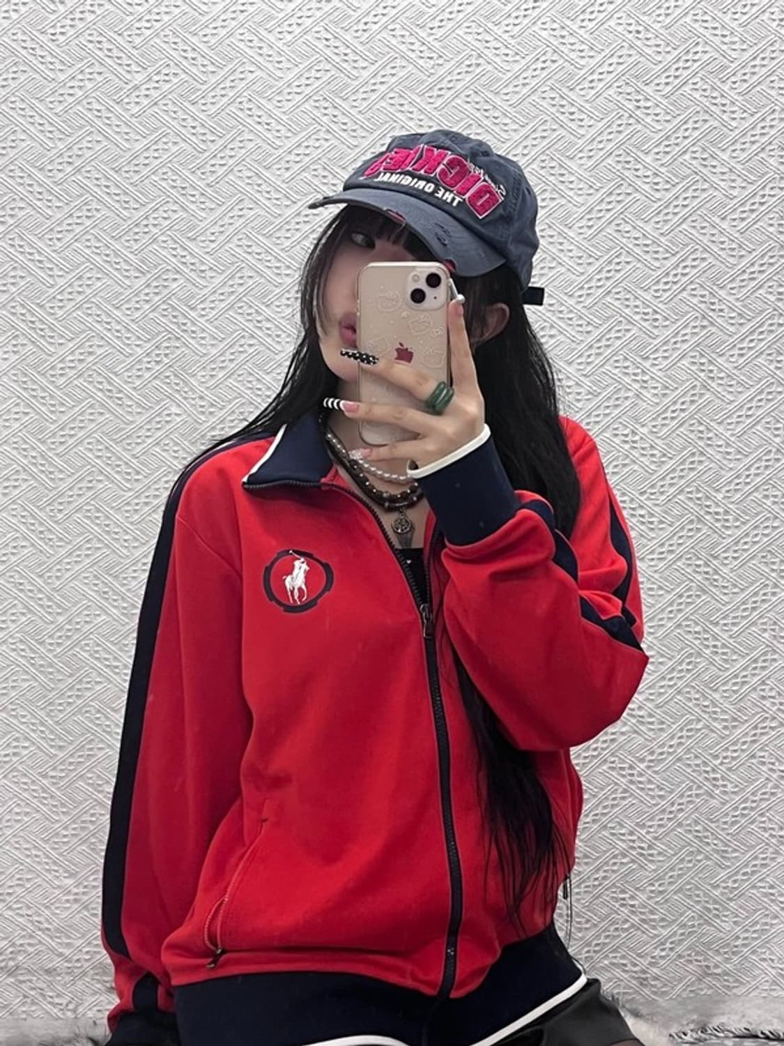 디키즈 올드스쿨 레트로 키치 핑크로고 볼캡 C10203 상품이미지1