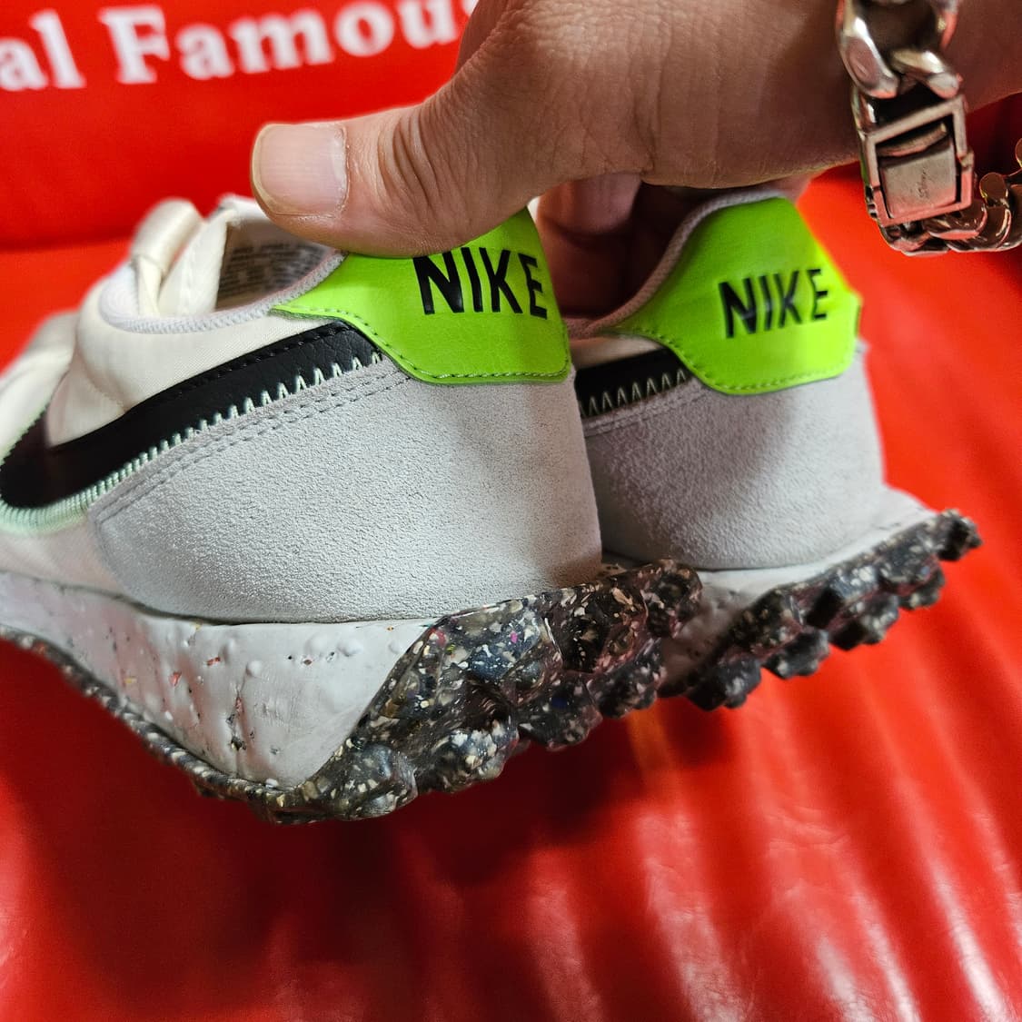 나이키(Nike) 와플레이서 크레이터 페일 스니커즈 265size 상품이미지6