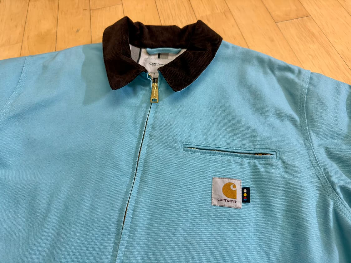 [칼하트] 아이앱 스튜디오 OG 디트로이트 자켓 밀키 블루 (L) 상품이미지2