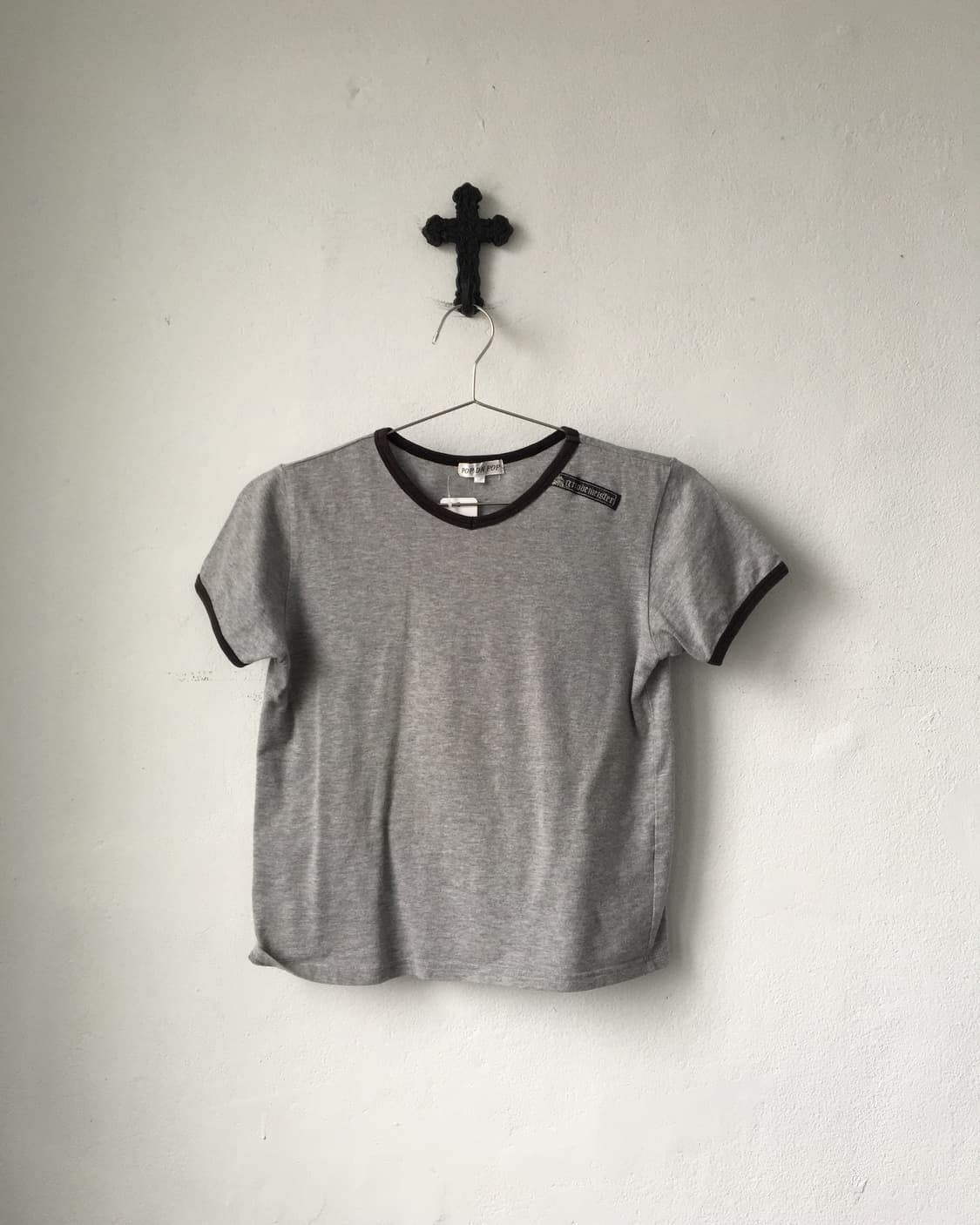 Back printing point ringer t shirt 상품이미지4