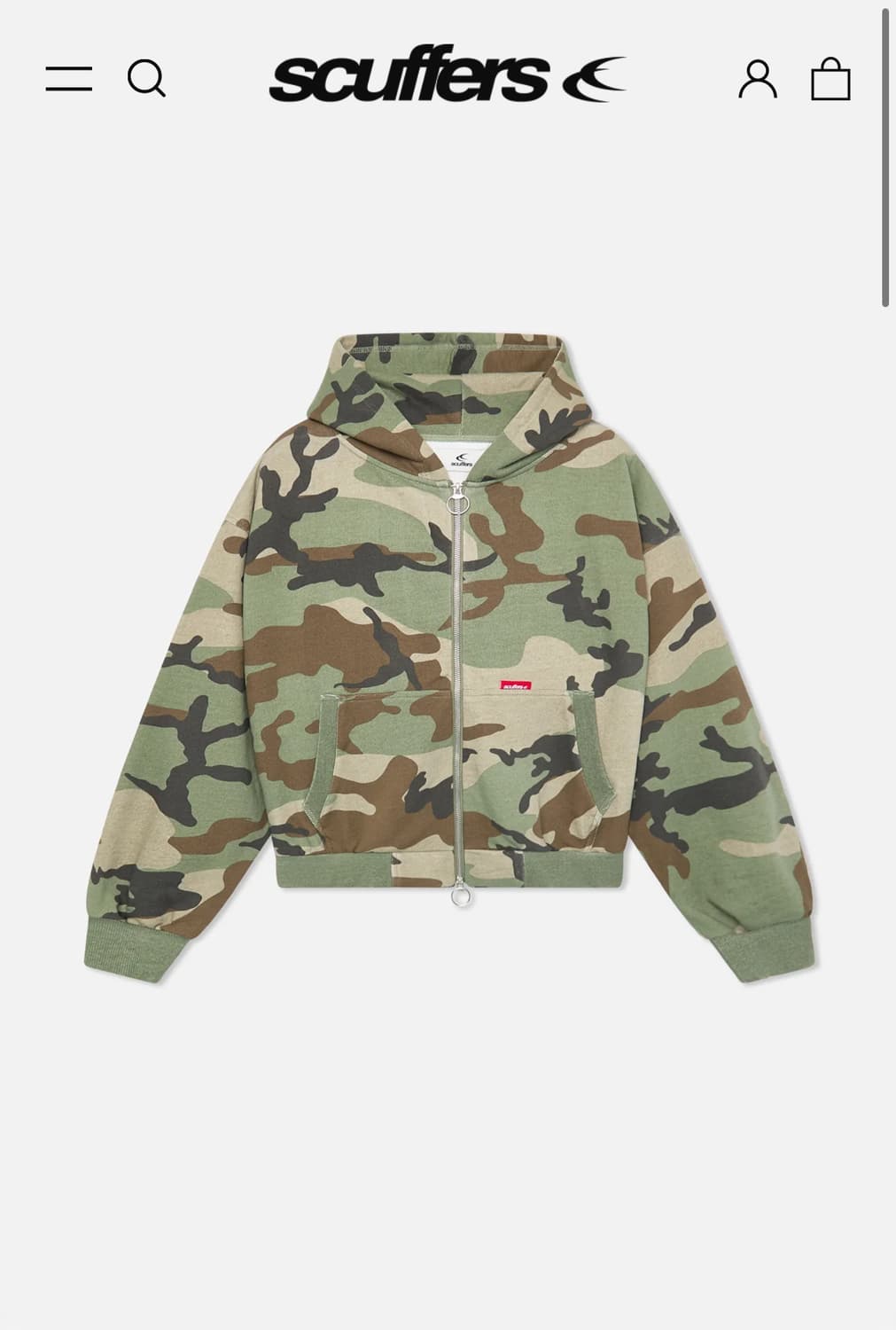 Scuffers camo hoodie 상품이미지1