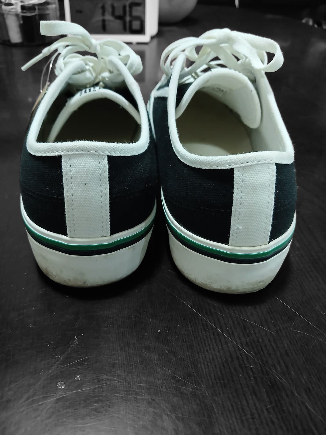 *휠라(FILA) 블랙 캔버스 스니커즈 270  상품이미지4