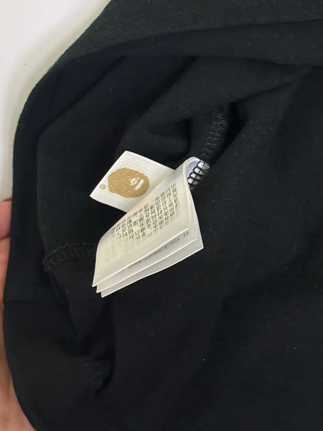 베이프 키즈 130 블랙 카모 반팔티 상품이미지6