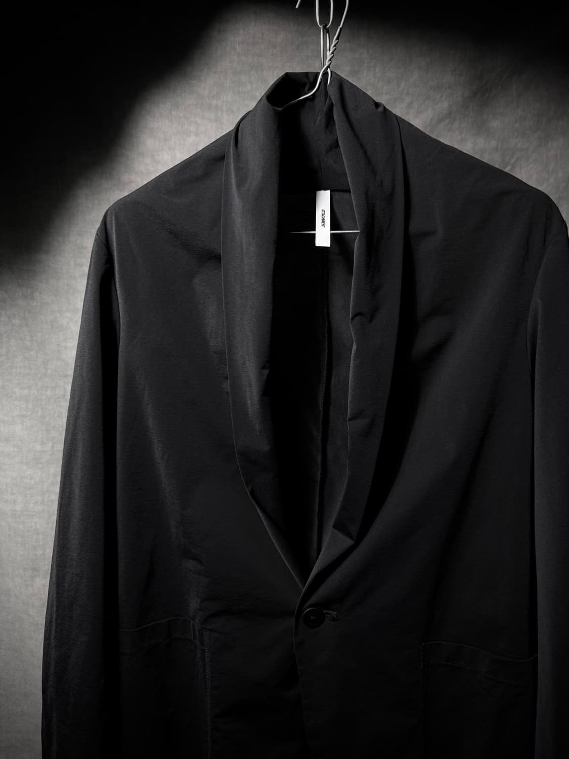 Attachment Drape Shawl Collar Jacket 상품이미지4