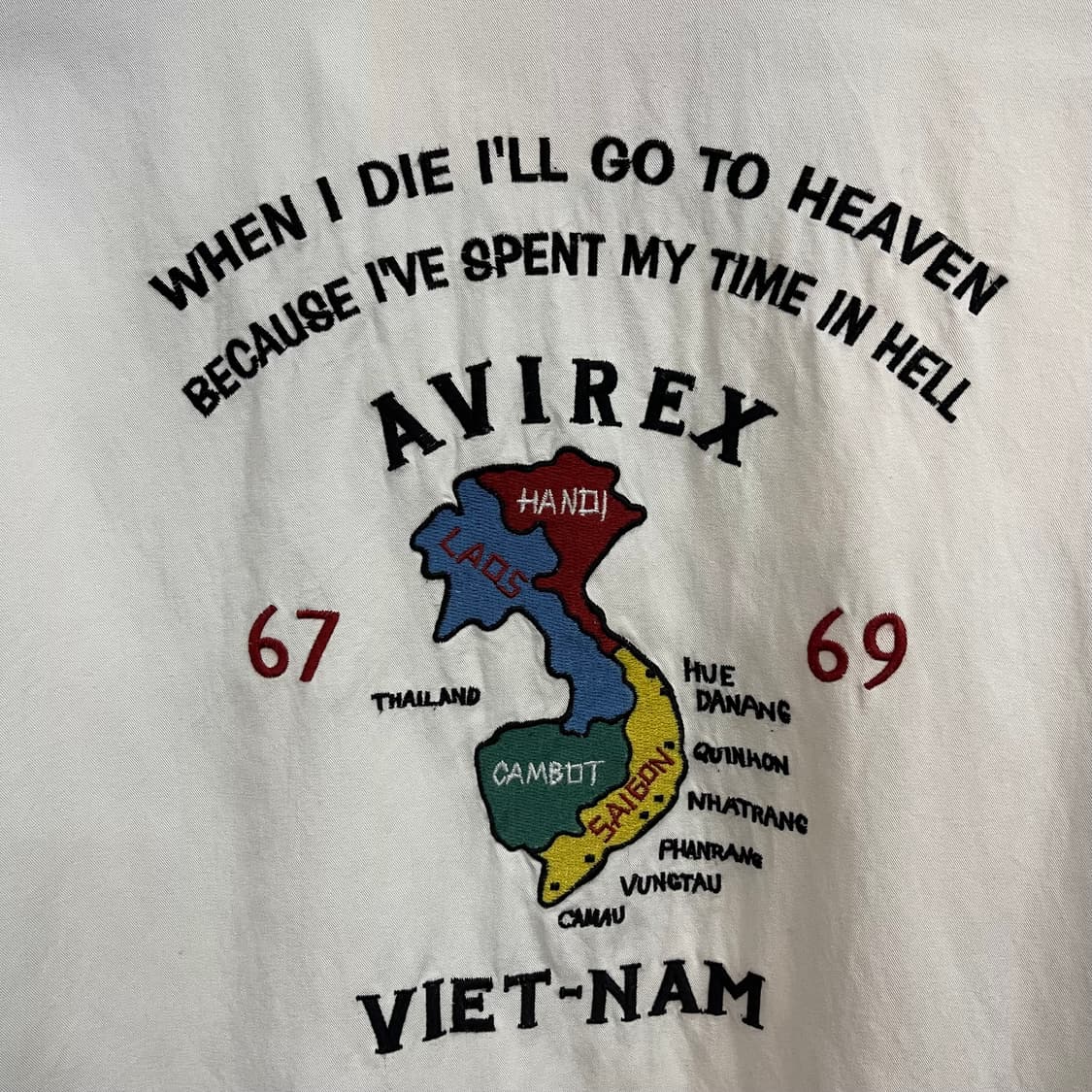 AVIREX Vietnam Souvenir S/S Shirt 상품이미지7