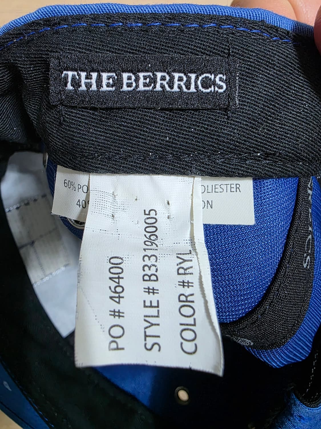 THE BERRICS 더 베릭스 5패널 캠프캡 모자 상품이미지7