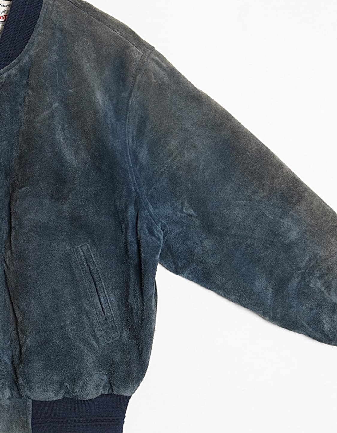 90's SEAHOP Suede Leather Fade Blouson 상품이미지4