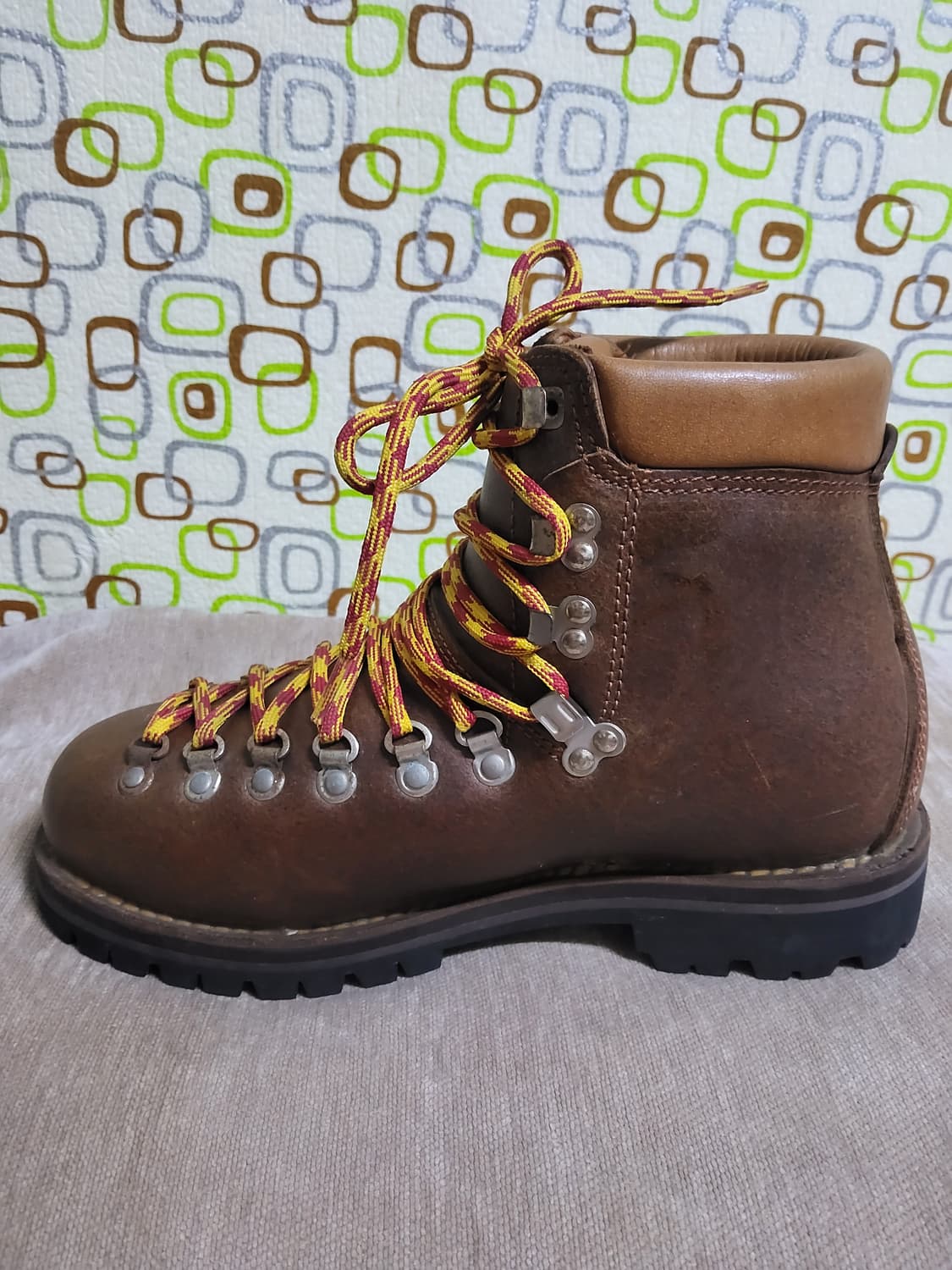 점보 통가죽 수제등산화 270 중등산화 상품이미지6