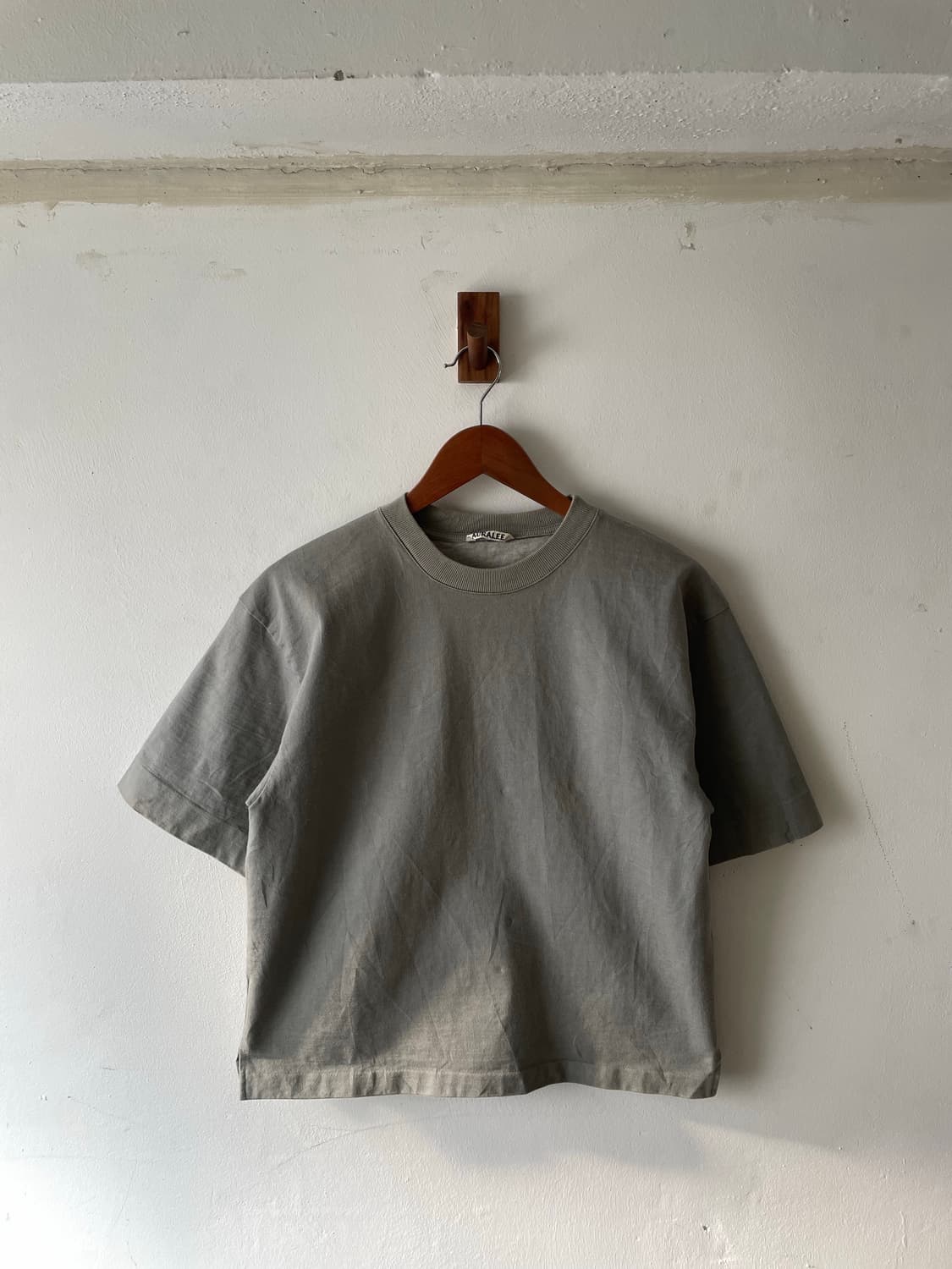 Auralee Heavy Cotton t-shirt 상품이미지2