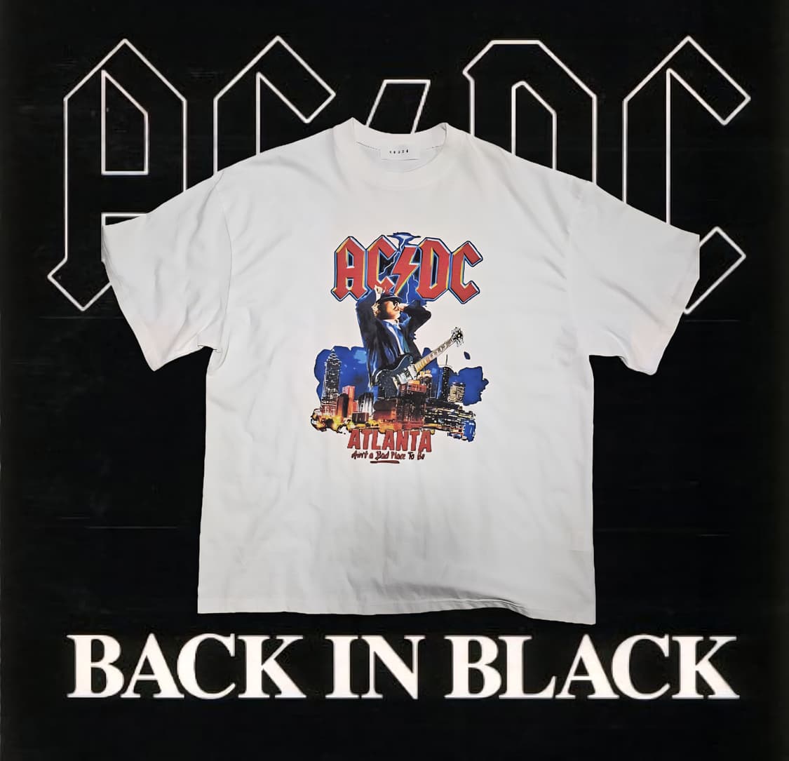 AC/DC 반팔 티셔츠 상품이미지1