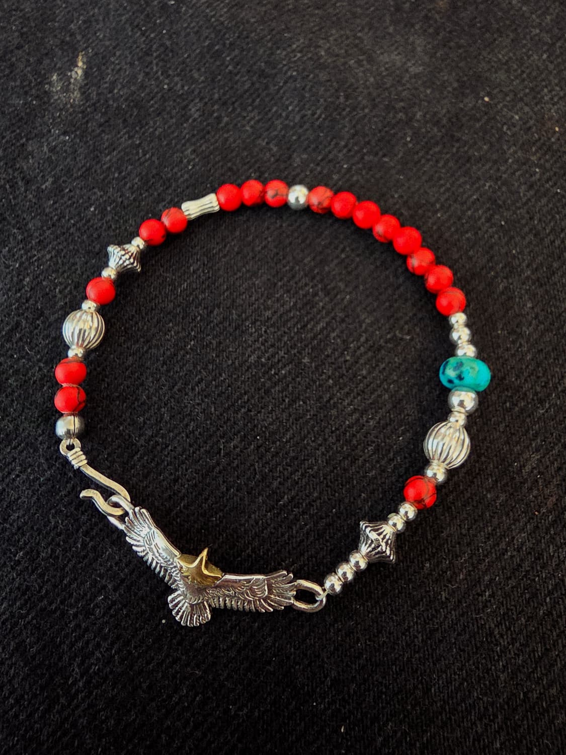 3Cross silver egle Navaho bracelet 상품이미지2