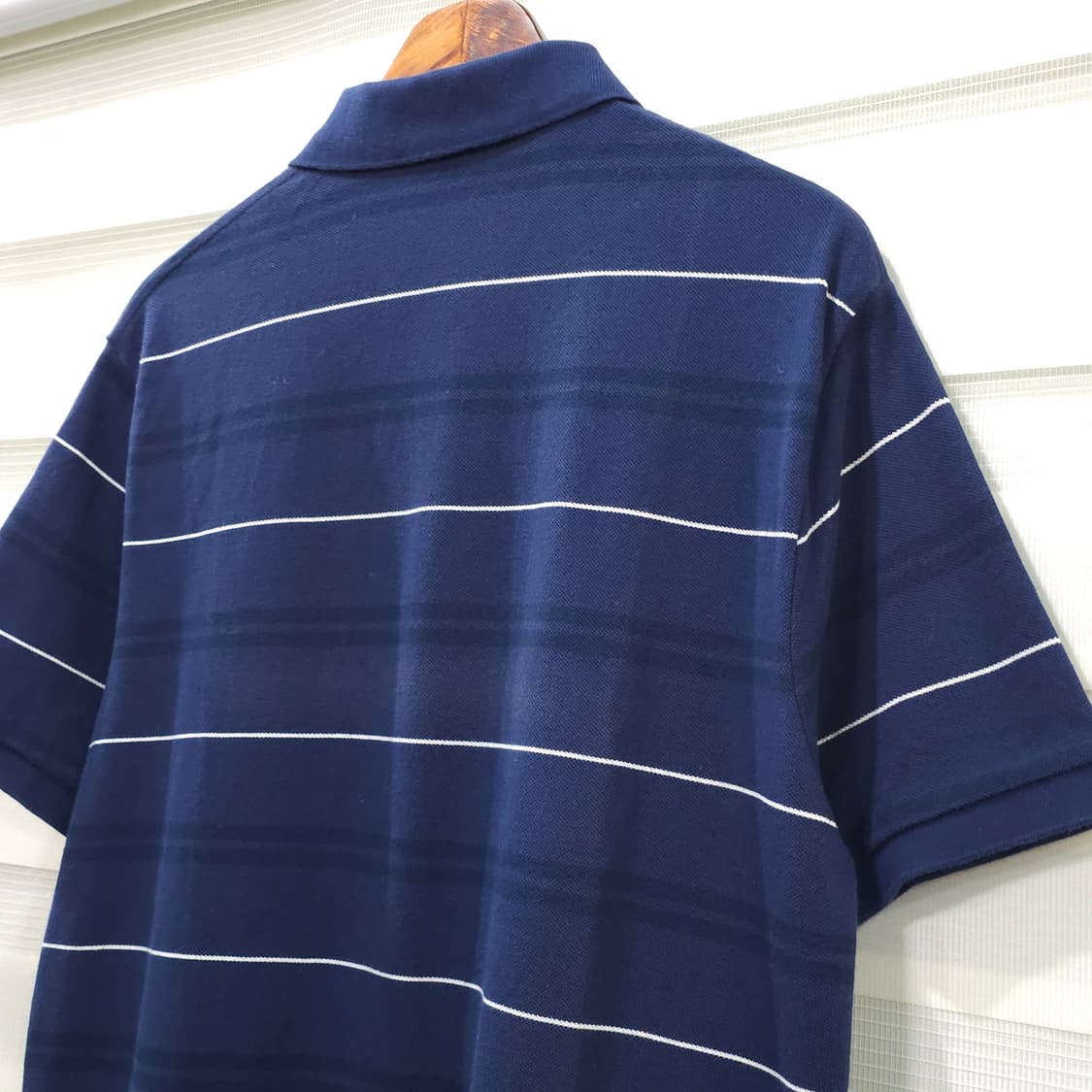 90s 폴로랄프로렌 스트라이프 반팔 카라티- L 상품이미지6