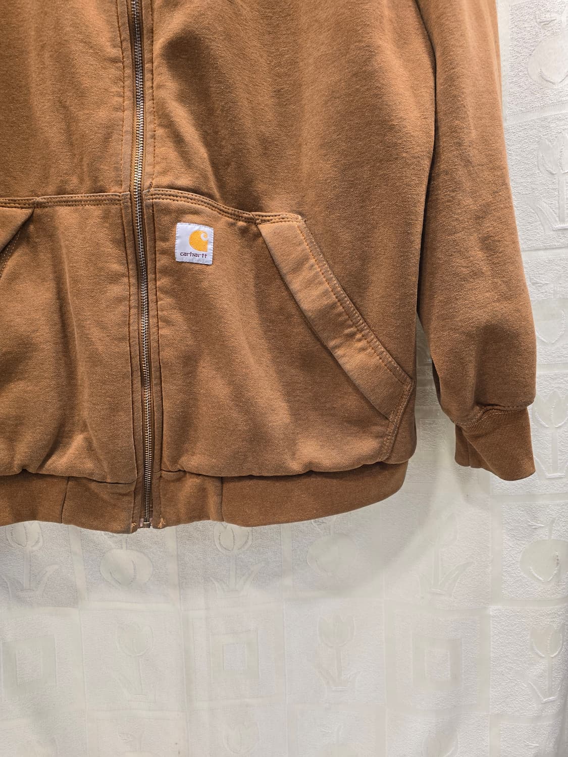 칼하트 브라운 후드 집업 자켓 105~110 상품이미지4