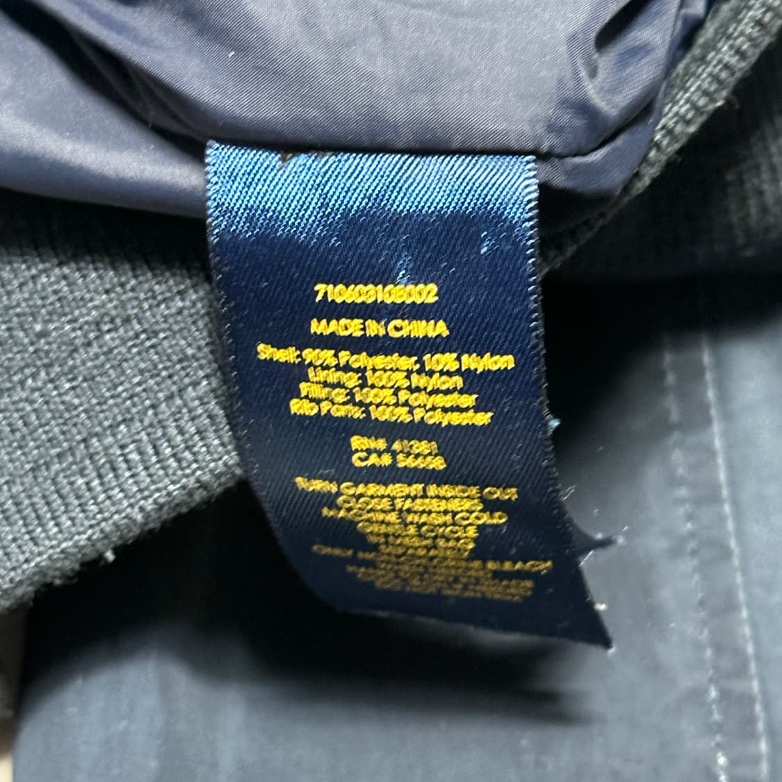 XL 폴로랄프로렌 네이비 폴리쉘 자켓 상품이미지4