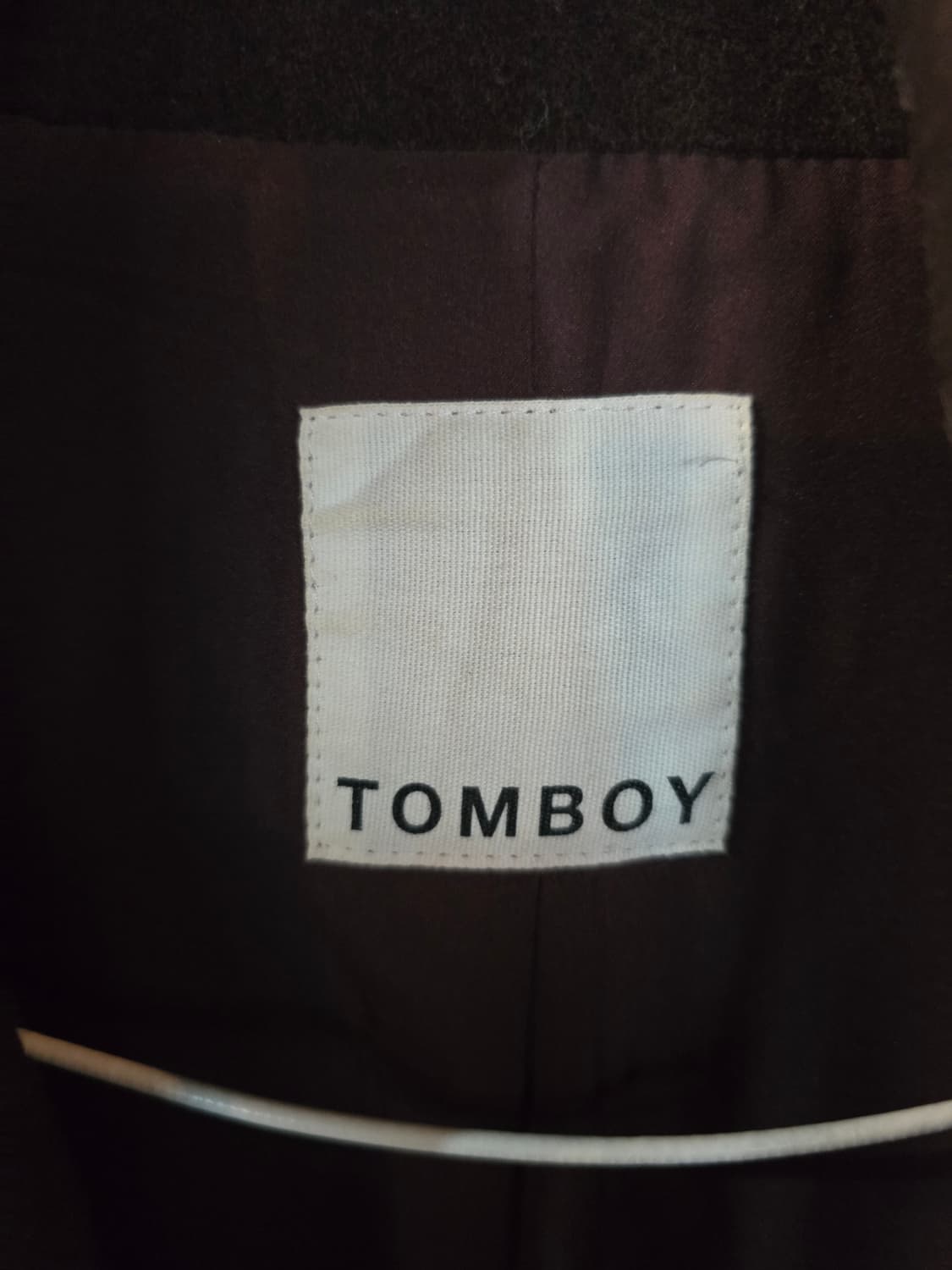 톰보이 오버핏코트  상품이미지4