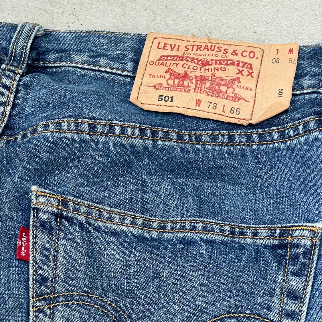 리바이스 501 데님팬츠 s09797 상품이미지6