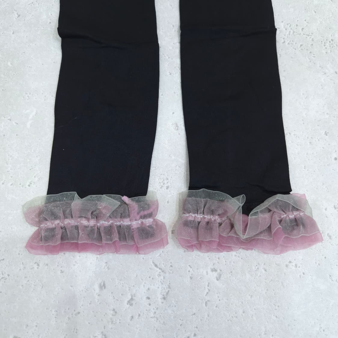 프릴리본 다리보정 압박레깅스 슬리밍 스타킹 상품이미지5