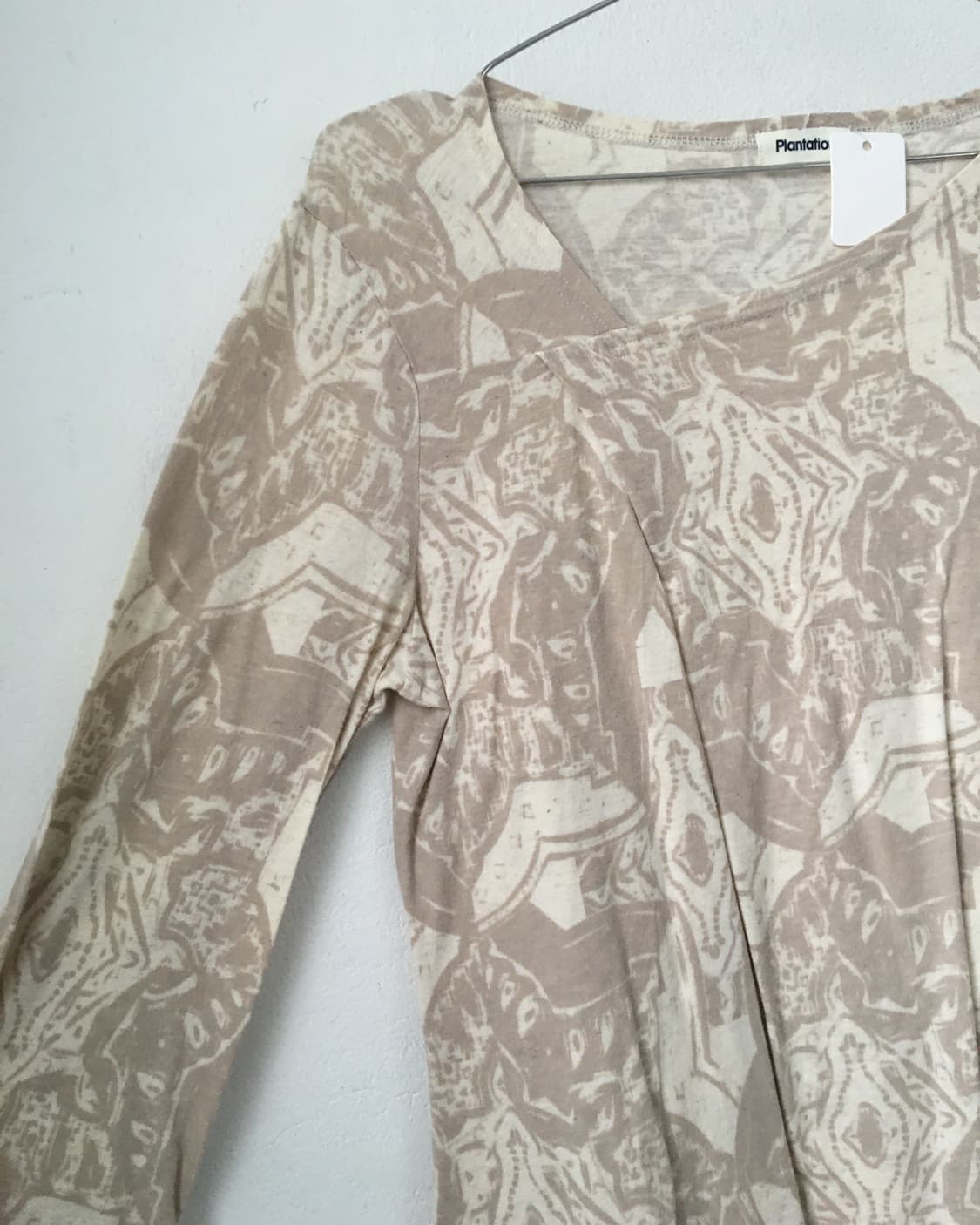 Plantation pattern sleeve 상품이미지4