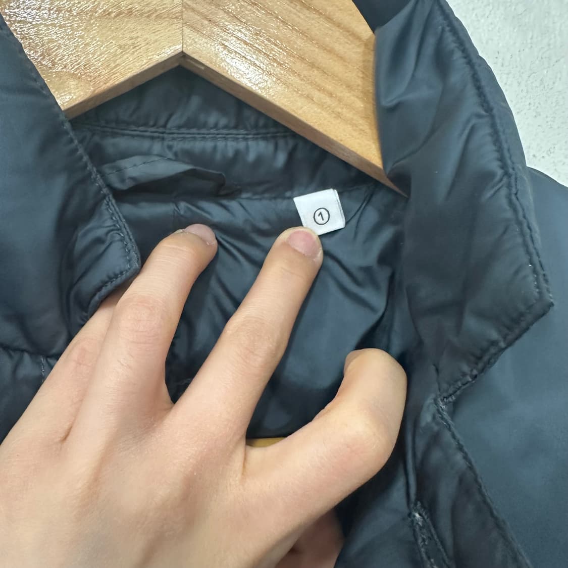 언노운 패디드 자켓 상품이미지3