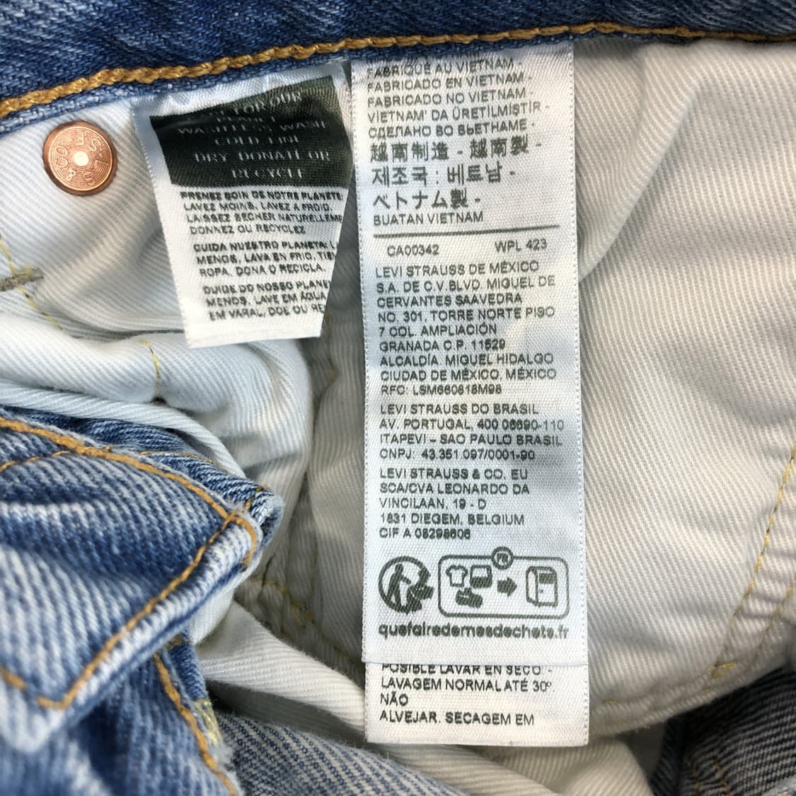 리바이스 501 54 프리미엄빅E탭 청바지 32 인치  상품이미지6