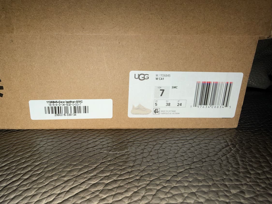 ugg 어그 운동화 cow leather SMC 상품이미지2