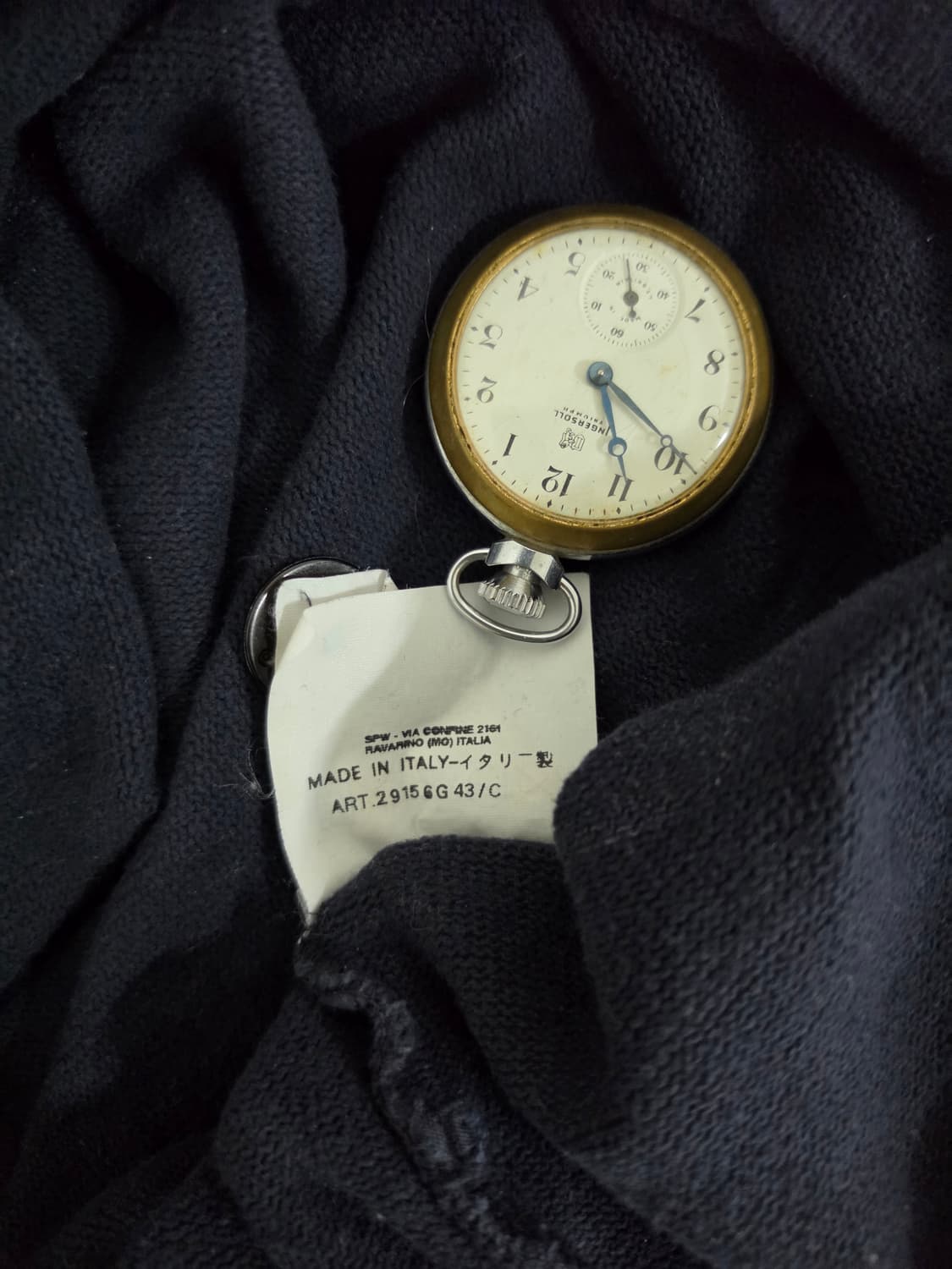 98AW 스톤 아일랜드 그린 엣지 네이비 버튼업 상품이미지6