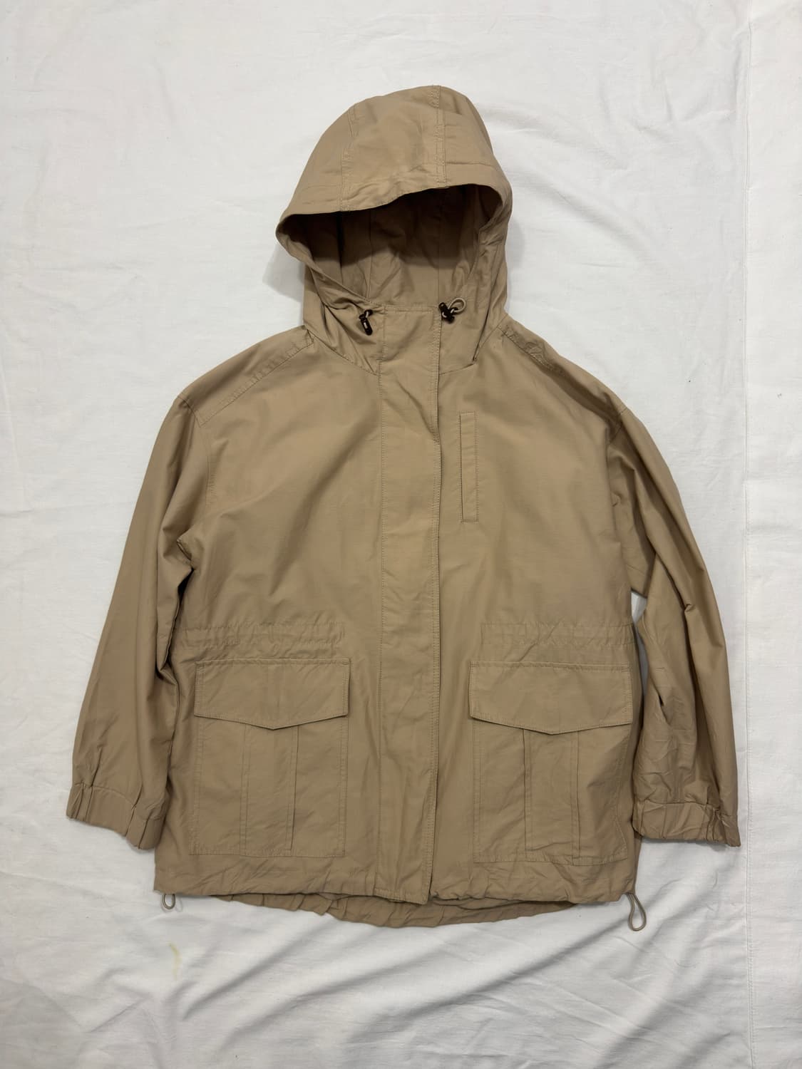 hushhush beige hood jacket 상품이미지1