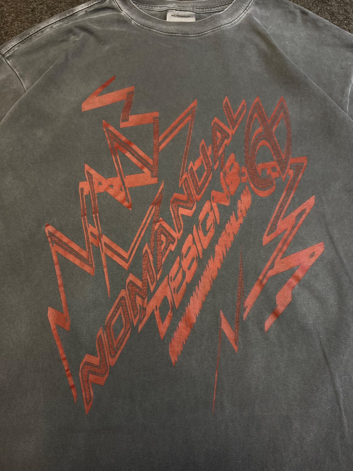 노매뉴얼 그래픽 롱슬리브 상품이미지2