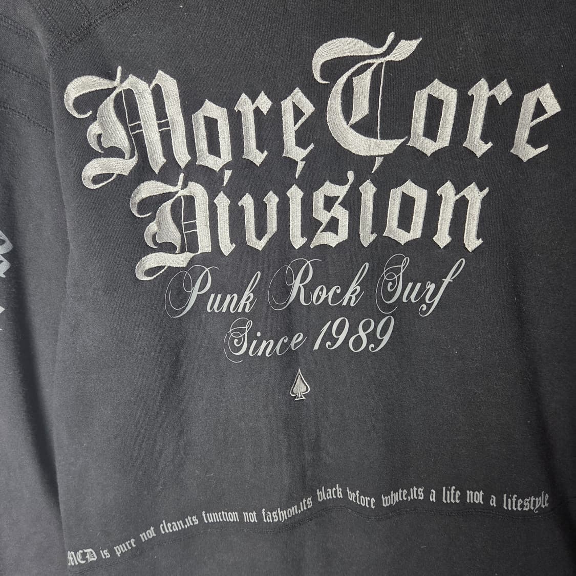 [MCD] 재팬 펑크 레터링 후드집업 상품이미지7