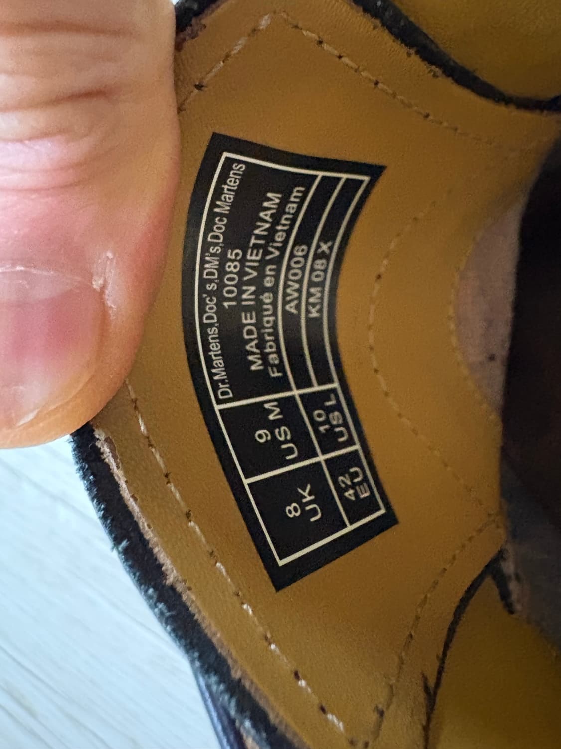 닥터마틴 1461 3홀 스무스 270 상품이미지7
