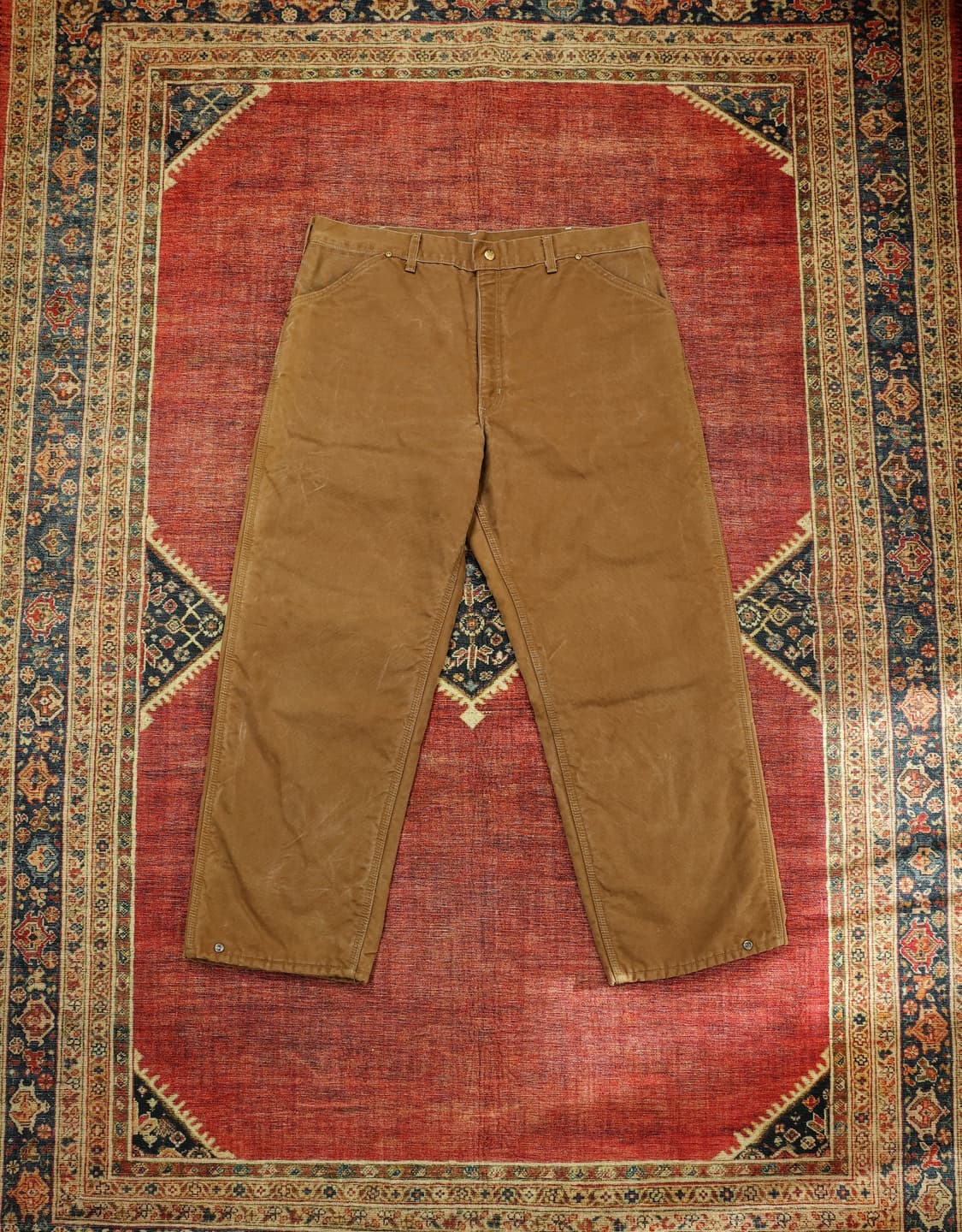 80s 빈티지 칼하트 100주년기념 워크팬츠 판매 상품이미지2