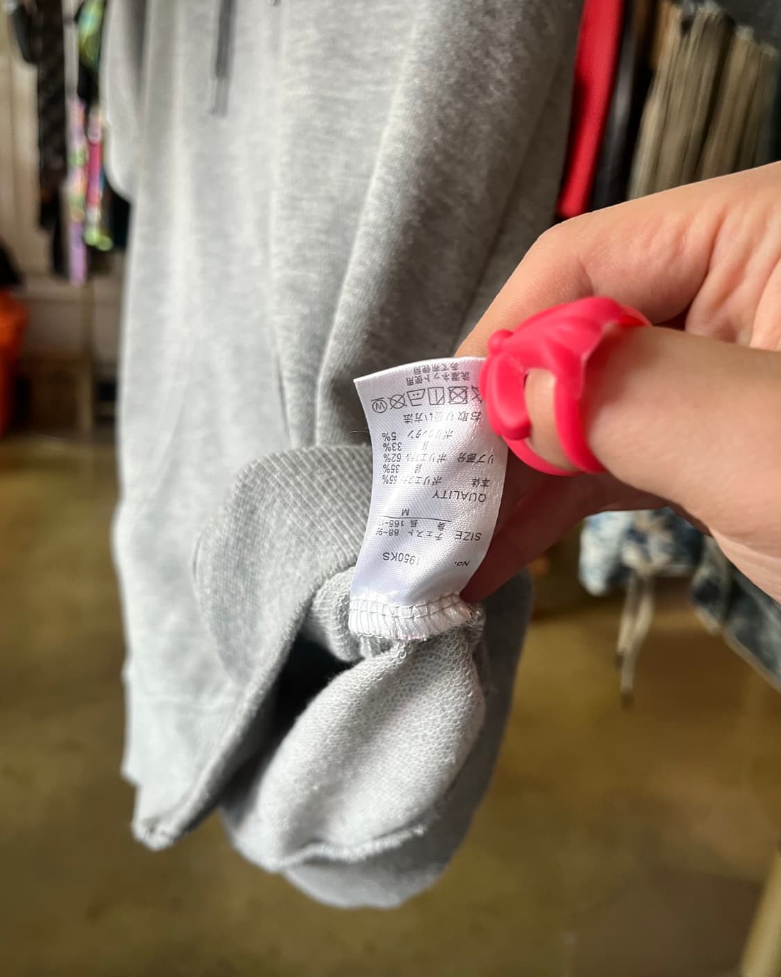 00s Kuroneko 1/2 Sleeve Y2K Hood Zip-up 상품이미지7