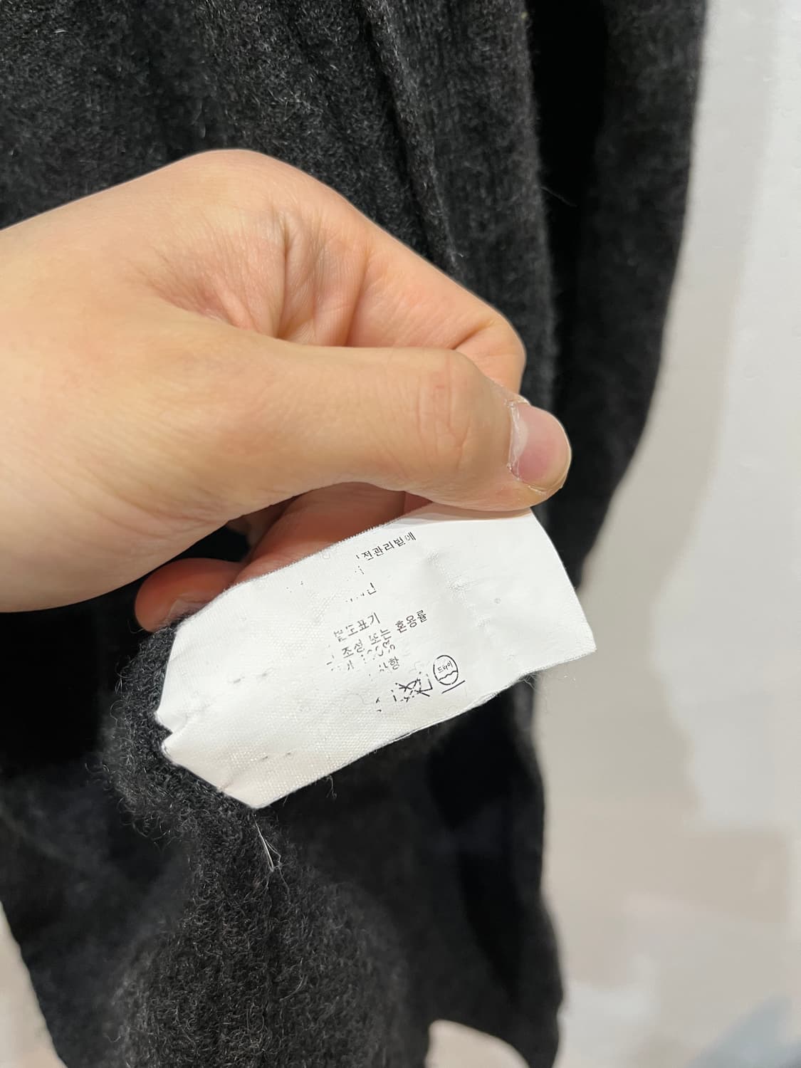 Made in ITALY 논버튼 캐시미어100% 가디건  상품이미지6