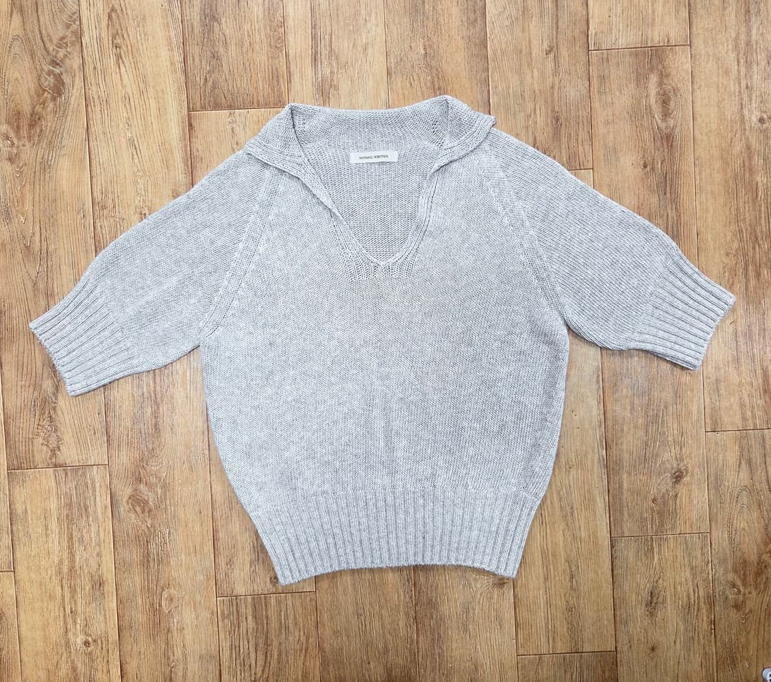 낫띵리튼(NOTHING WRITTEN) 코튼 폴로 반팔니트 55-66 상품이미지3