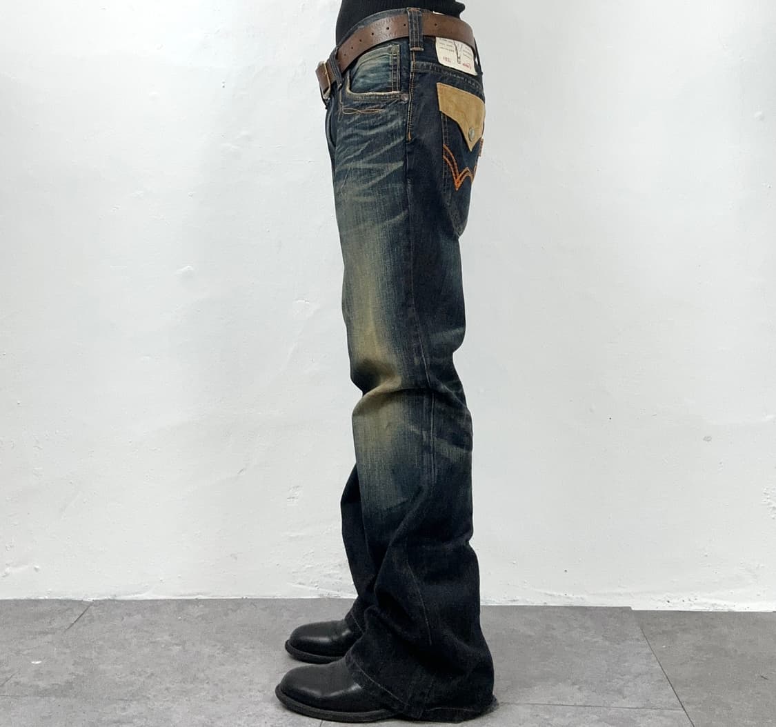 Edwin Japan Custom XV Series Western Lea 상품이미지4