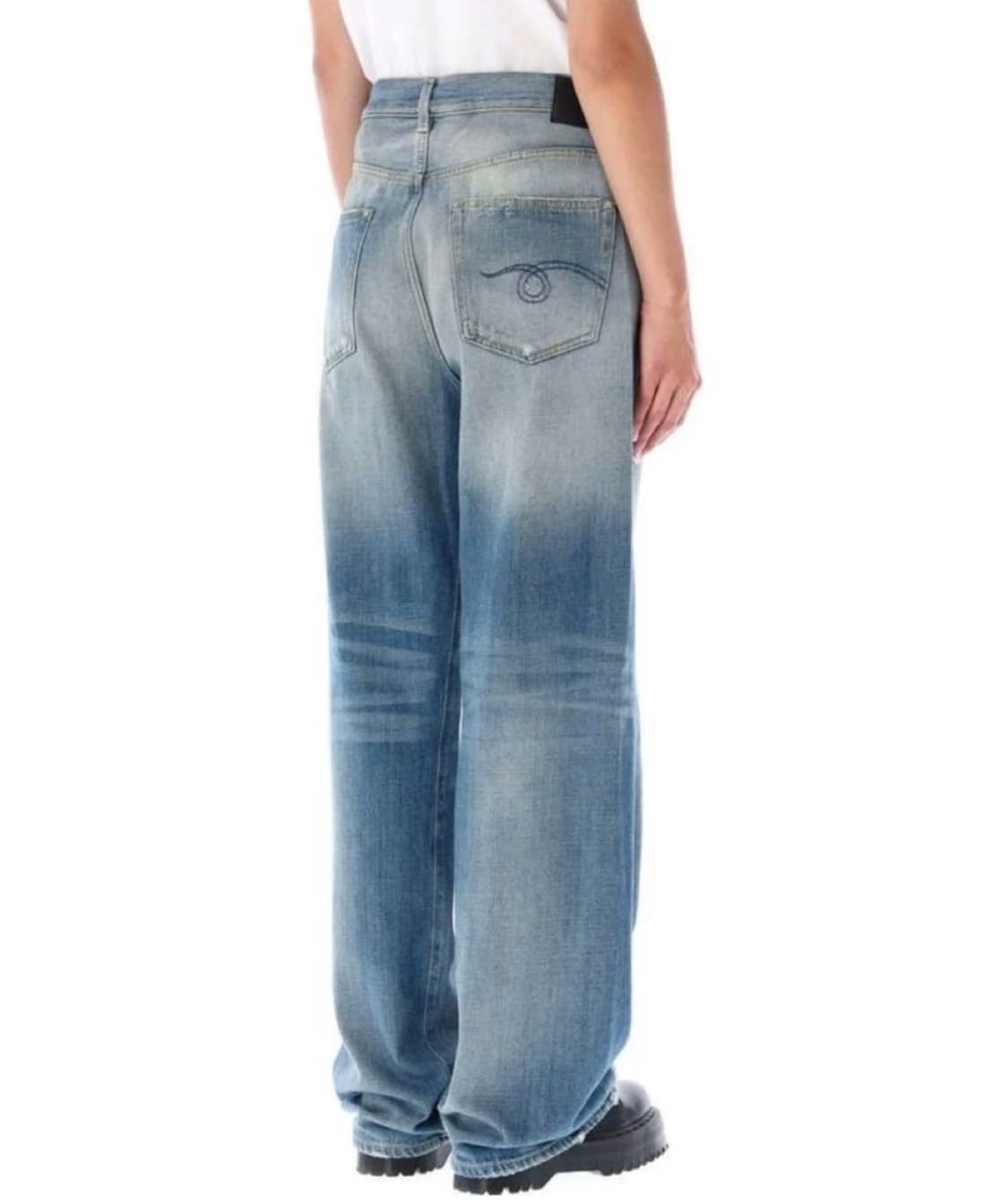 R13 크로스오버 와이드진 25사이즈(택제거 새상품) 상품이미지3