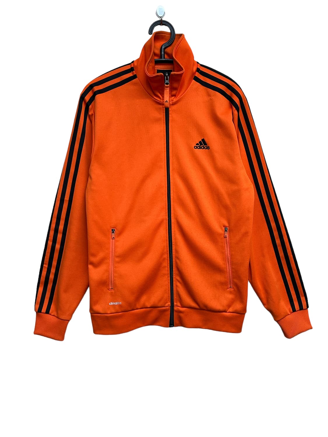 아디다스 주황색 삼선 져지 M 상품이미지3