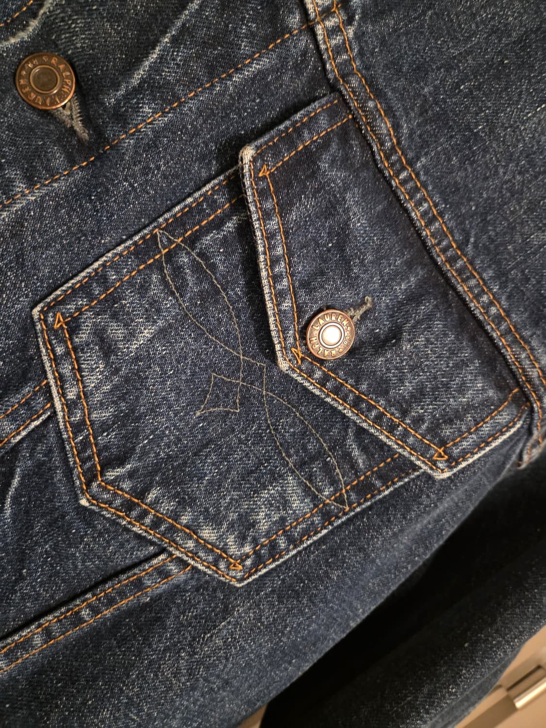 RRL 더블알엘 3세대 데님 트러커 자켓 L 상품이미지2