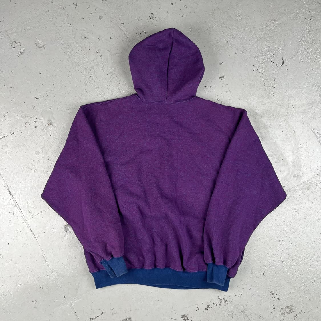 빈티지 듀오폴드 퍼플 네이비 후드 상품이미지2